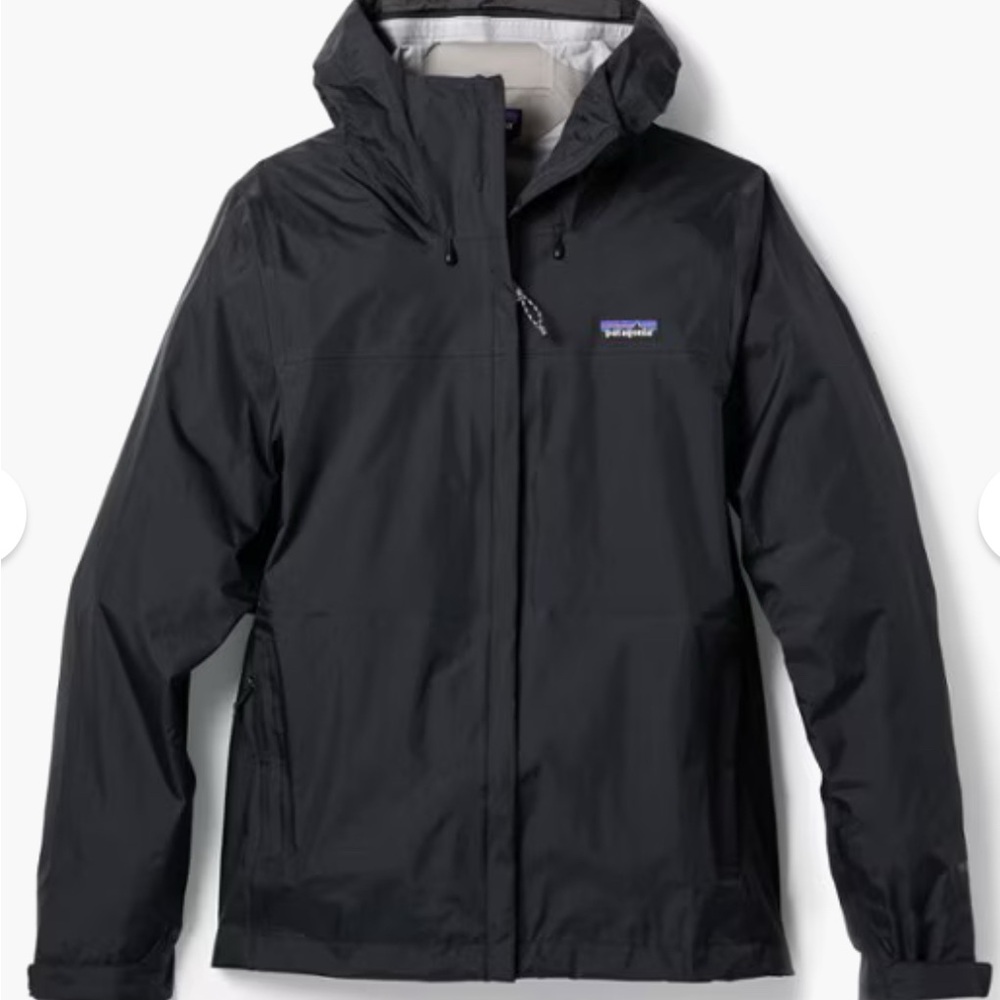 Patagonia Black Torrentshell 3 L Rain Jacket, size XXL Women’s